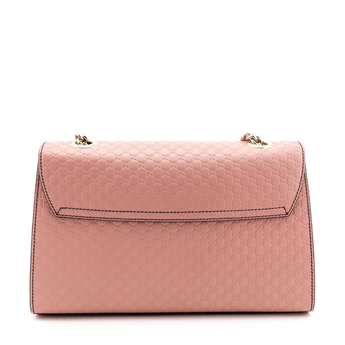 Microguccissima Medium Emily Chain Shoulder Bag Pink