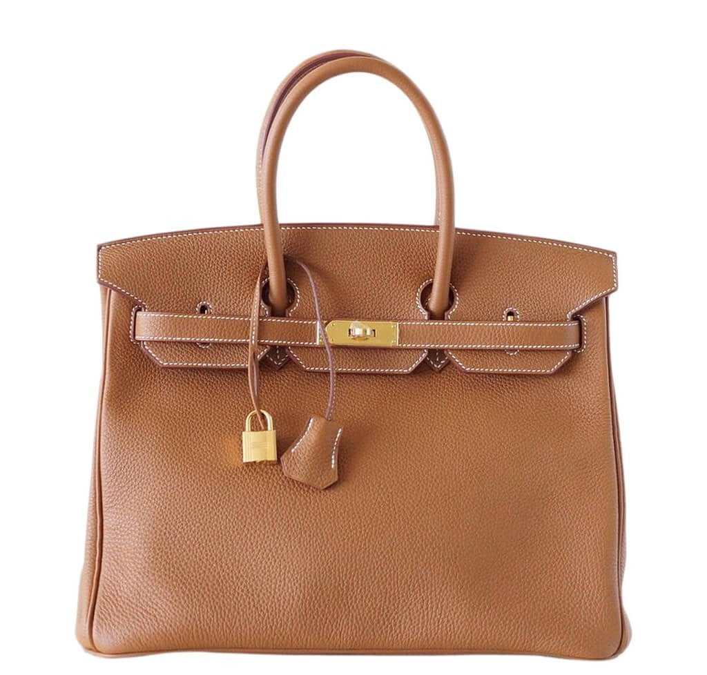 Hermès Togo Birkin 35cm Gold Bag GHW