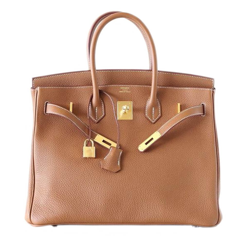 Hermès Togo Birkin 35cm Gold Bag GHW