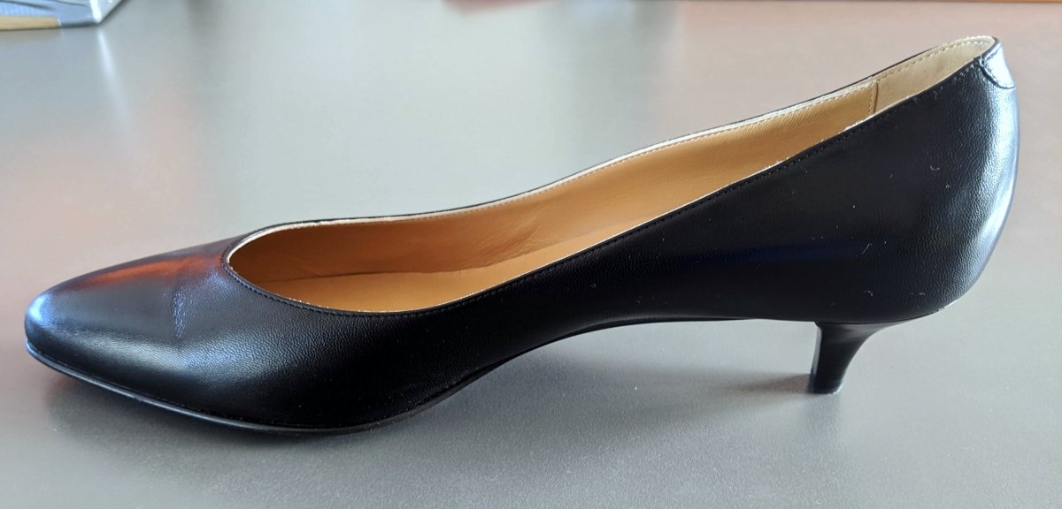 Hermes [SH11] Black Box FAUBOURG Pointed Toe Women Shoes Sz 40 BNIB!