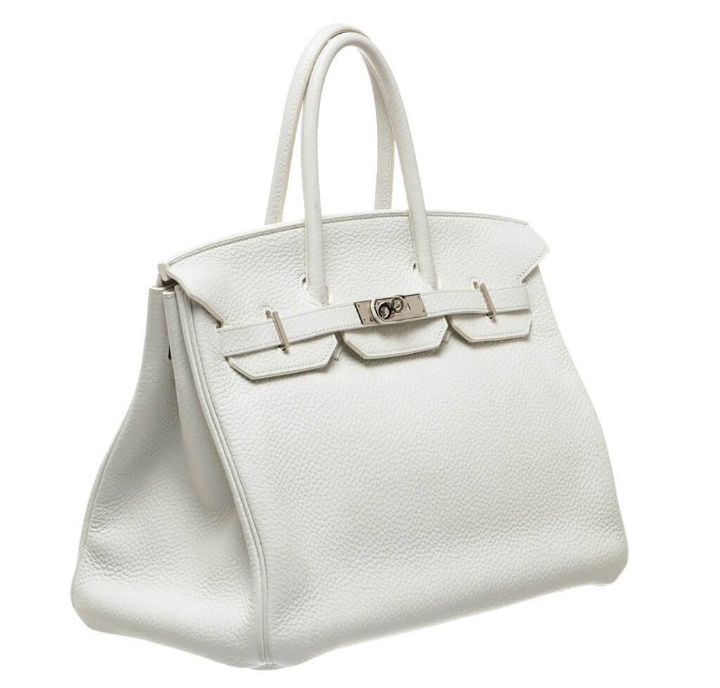 Hermès Togo Birkin Bag 35cm White