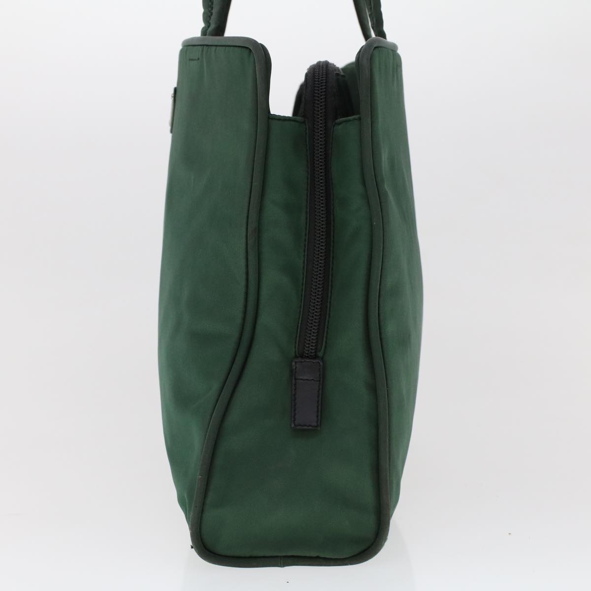 PRADA Tote Bag Nylon Green  hk731