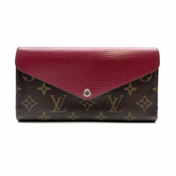 Louis Vuitton Portefeuille Marie Louron Fuchsia Long Wallet M60498