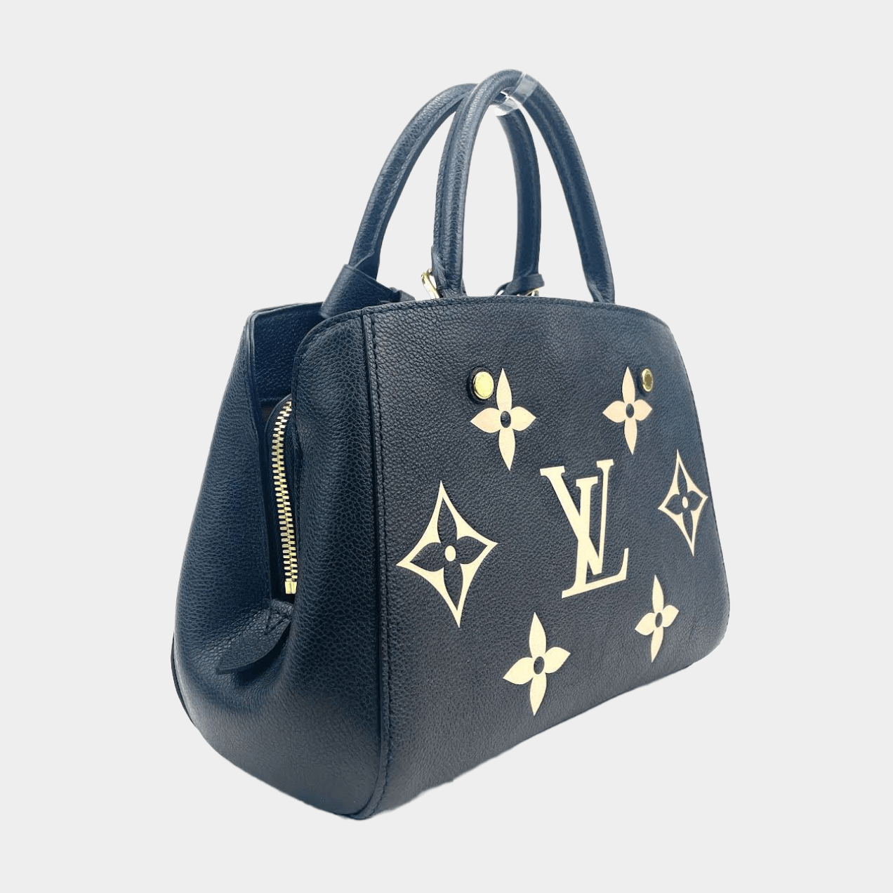 LOUIS VUITTON Montaigne BB BiColor Empreinte Giant Monogram