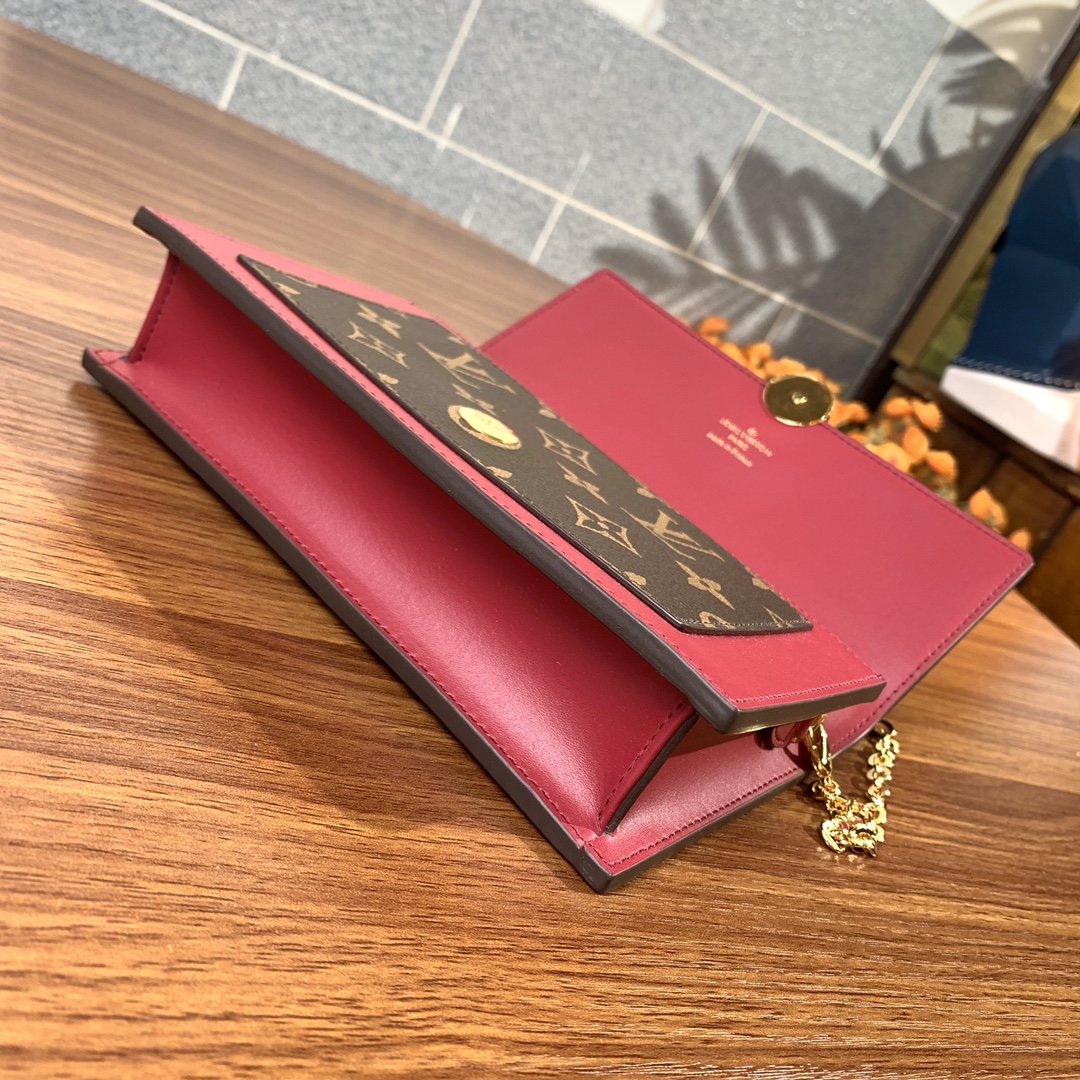 Louis Vuitton Flore Chain Wallet