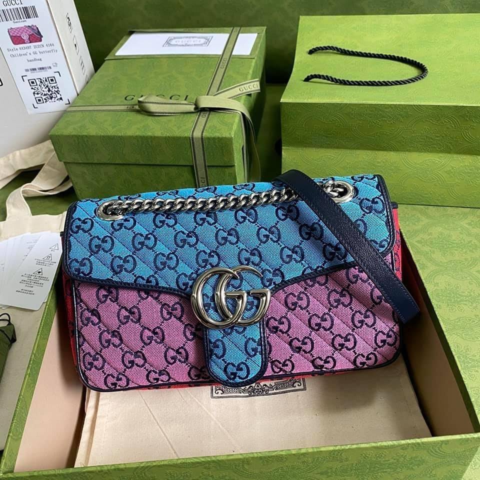 Gucci Marmont Multicolored Small Shoulder Bag