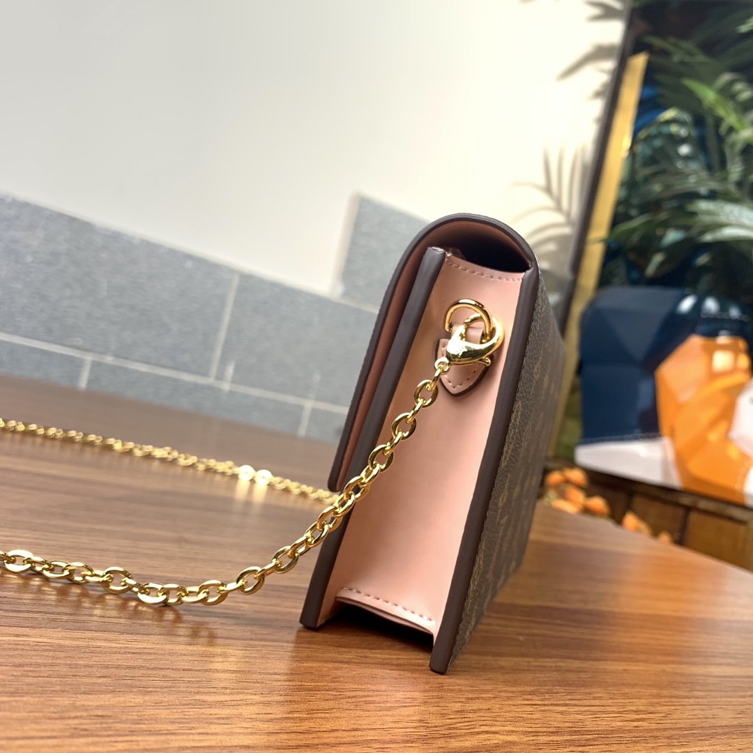 Louis Vuitton Flore Chain Wallet