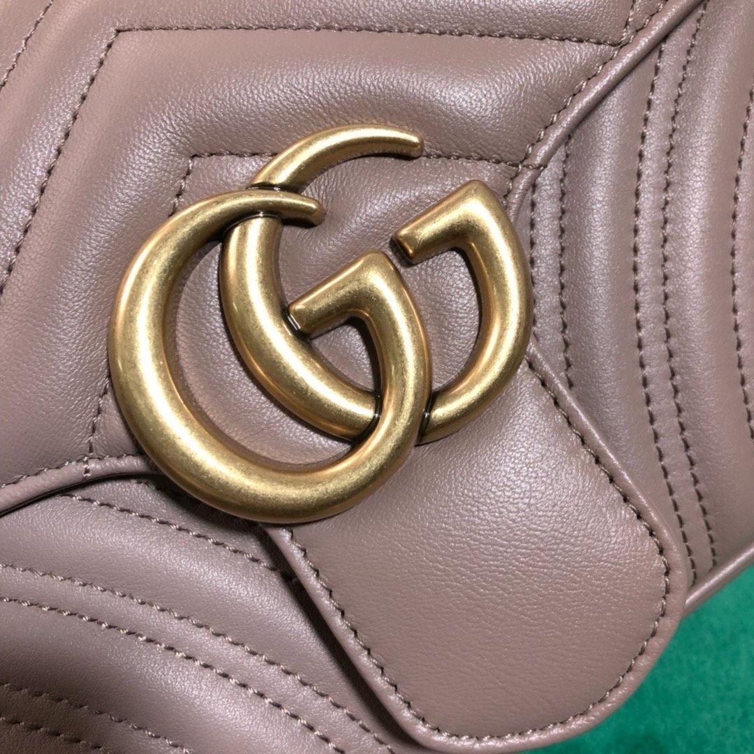 Gucci Marmont Small Matelassé Shoulder Bag