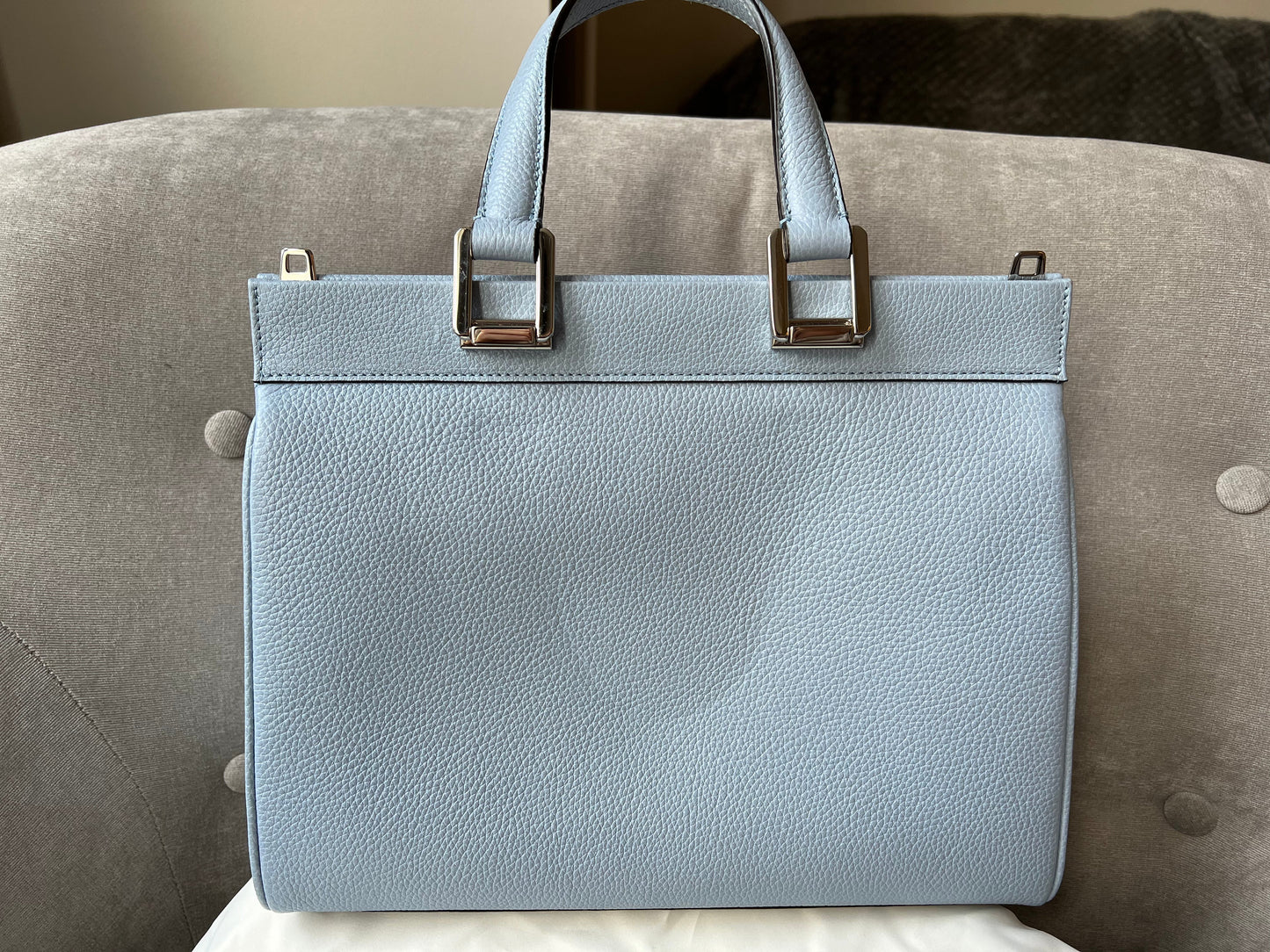 Gucci Pale Blue Medium Zumi Tote