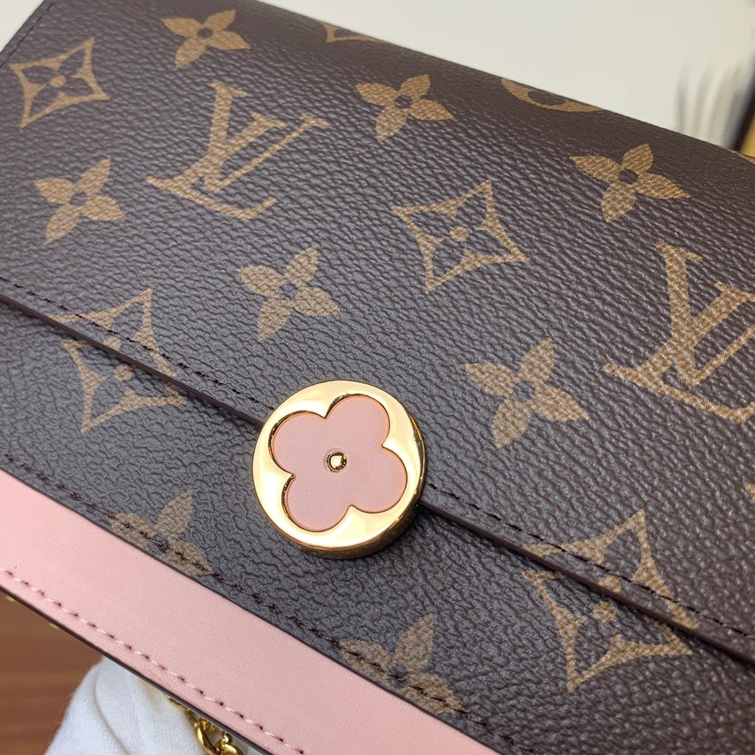 Louis Vuitton Flore Chain Wallet