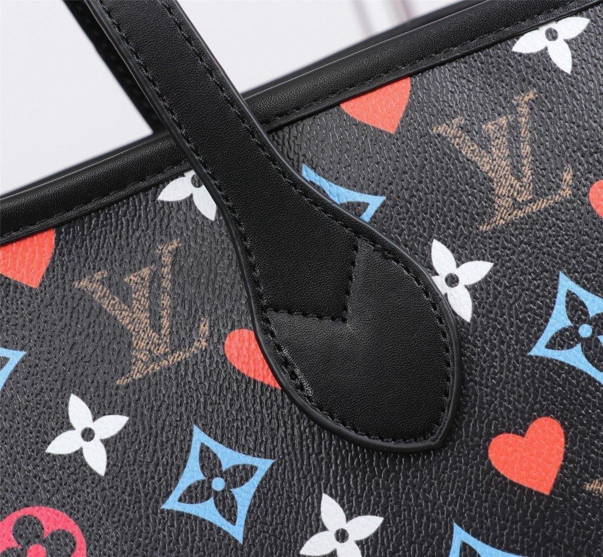 Louis Vuitton Game On Neverfull MM Tote Bag