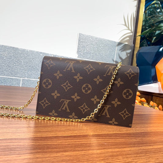 Louis Vuitton Flore Chain Wallet