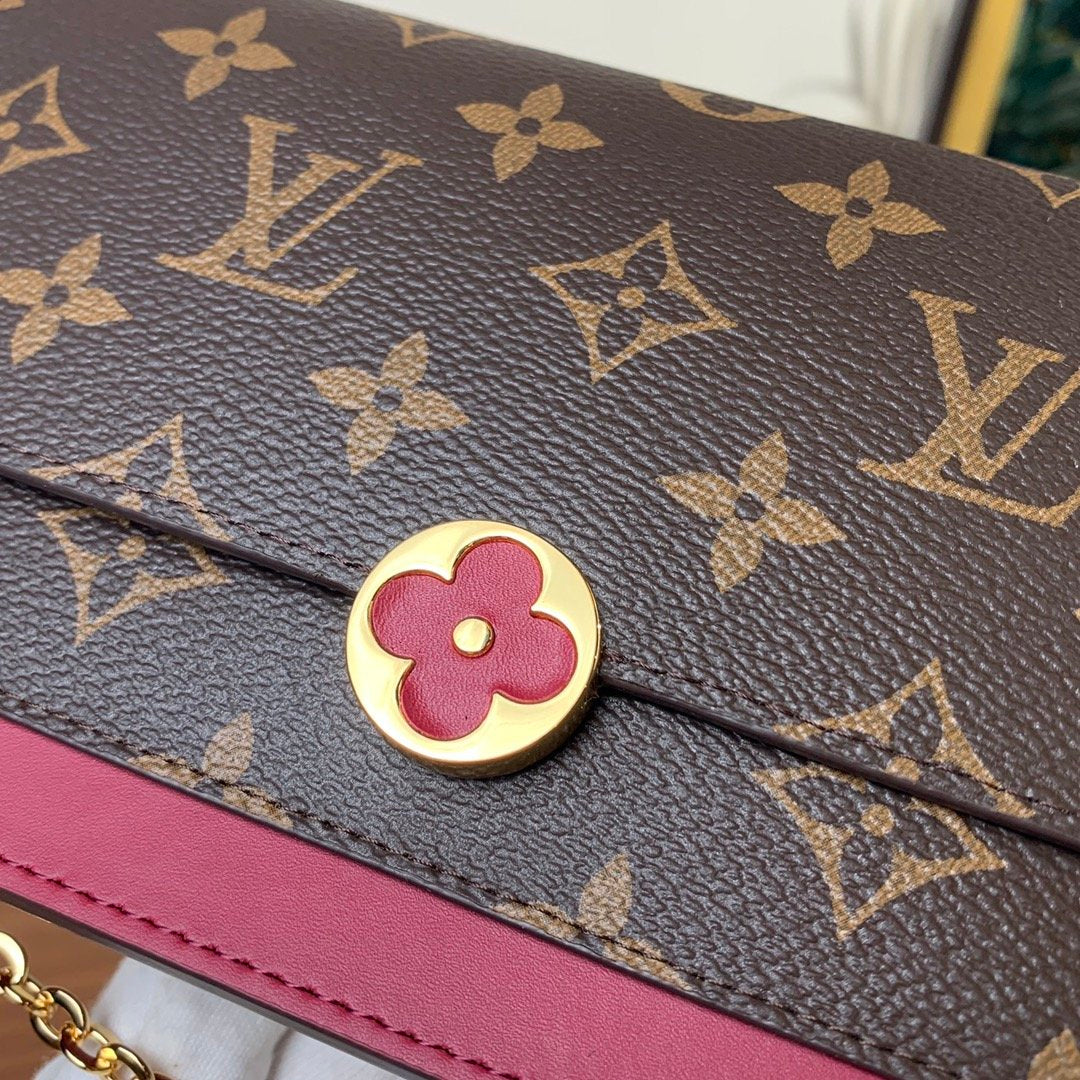 Louis Vuitton Flore Chain Wallet