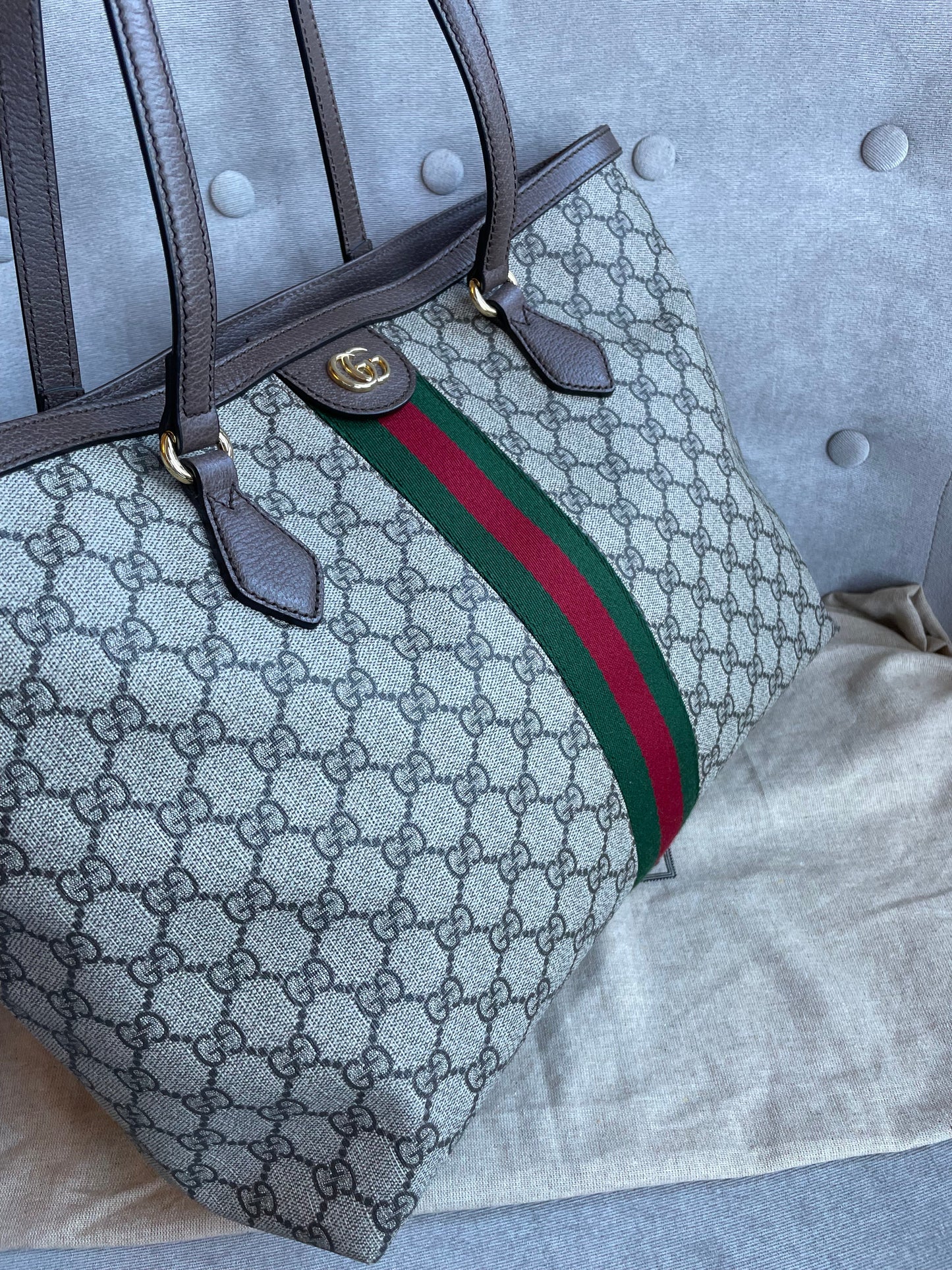 Gucci Ophidia GG Supreme Medium Tote (RRP £1250)