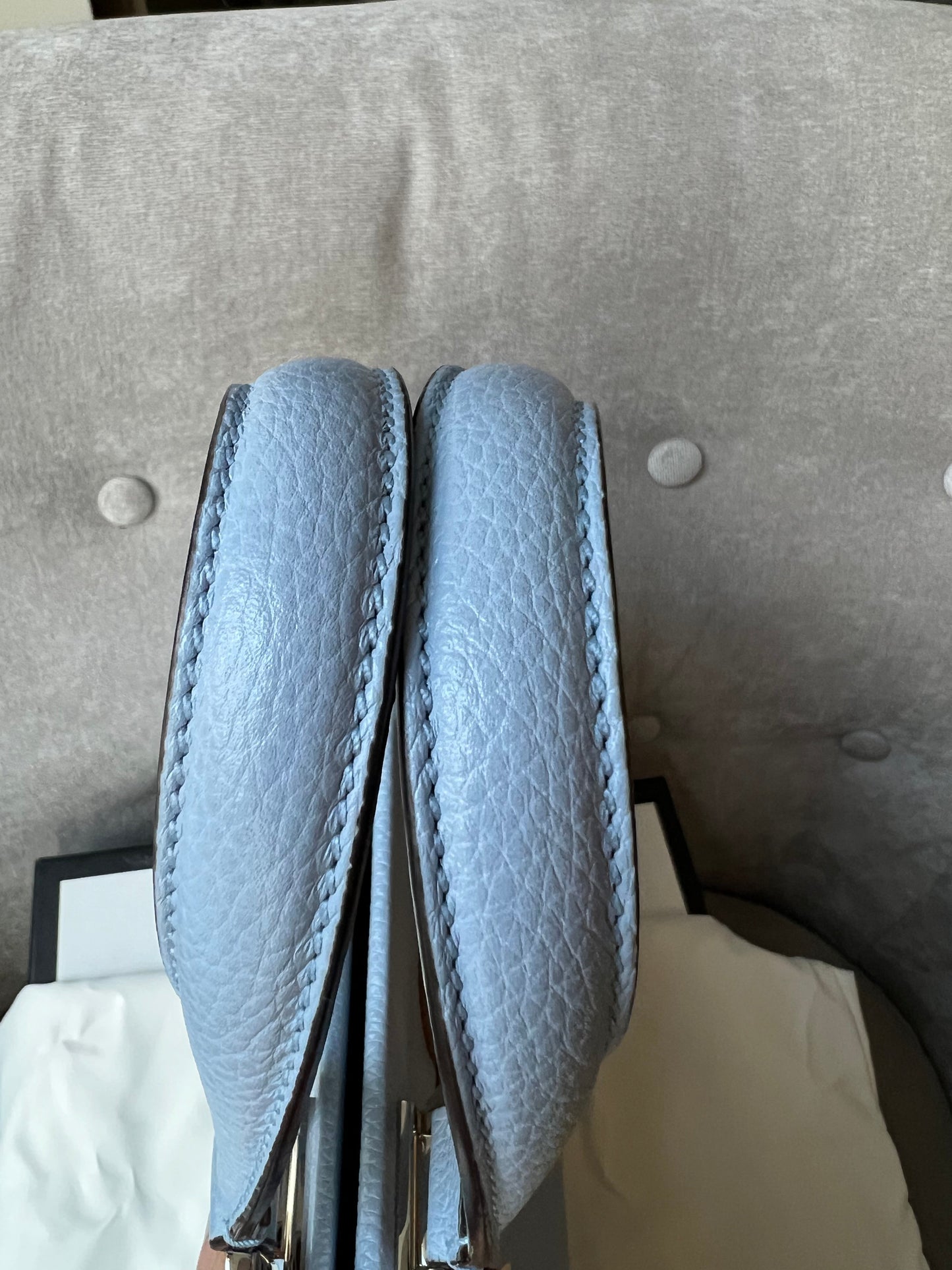 Gucci Pale Blue Medium Zumi Tote