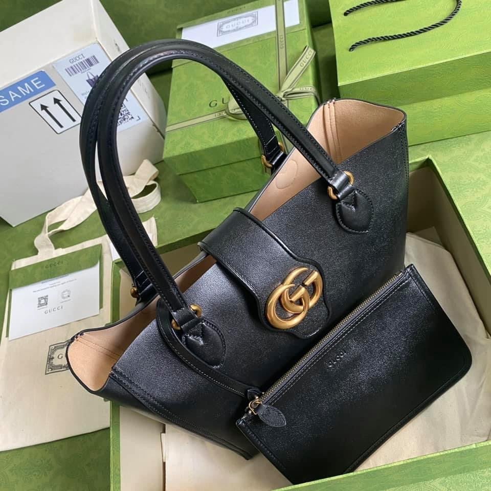 Gucci Medium Tote With Double G Bag