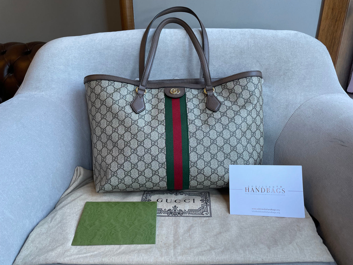 Gucci Ophidia GG Supreme Medium Tote (RRP £1250)