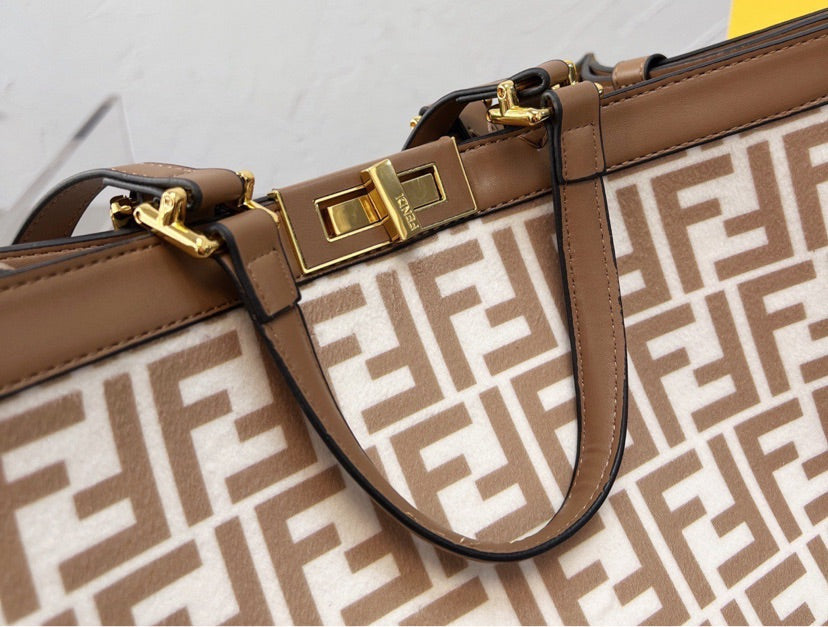 New Large Fendi Peekaboo Tote