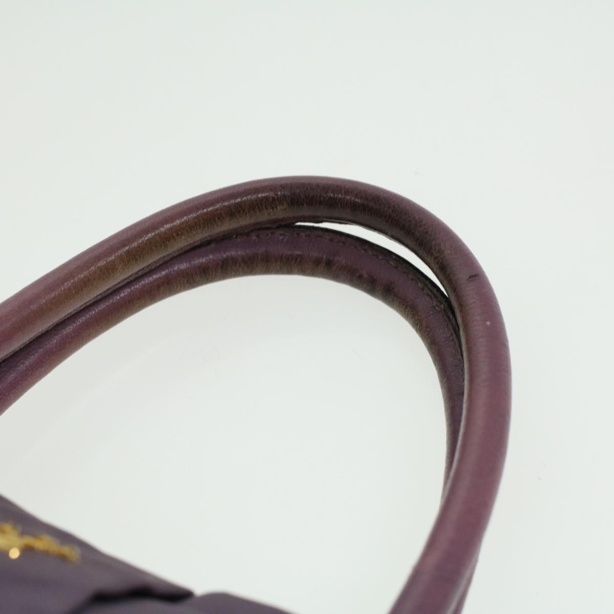 PRADA Hand Bag Nylon Purple  jk3011