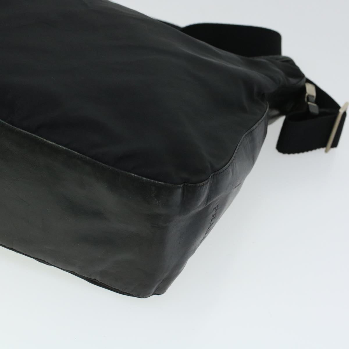 PRADA Shoulder Bag Nylon Black  ki3007