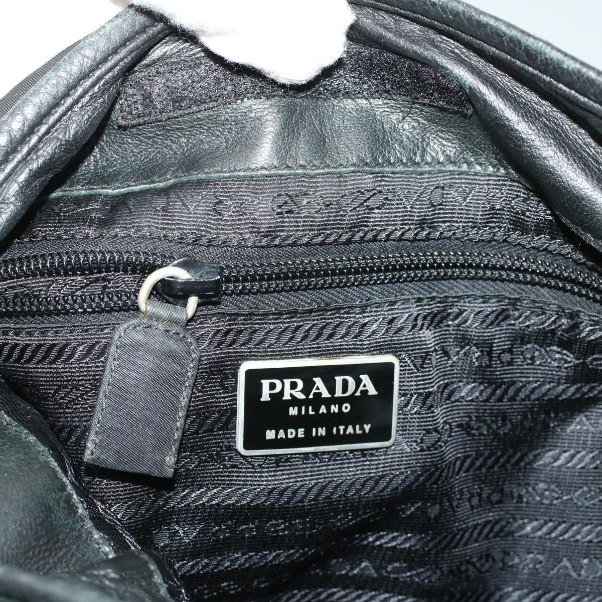 PRADA Shoulder Bag Nylon Black  ki3007