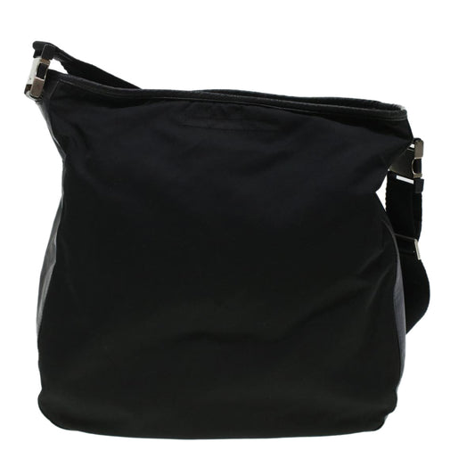 PRADA Shoulder Bag Nylon Black  ki3007