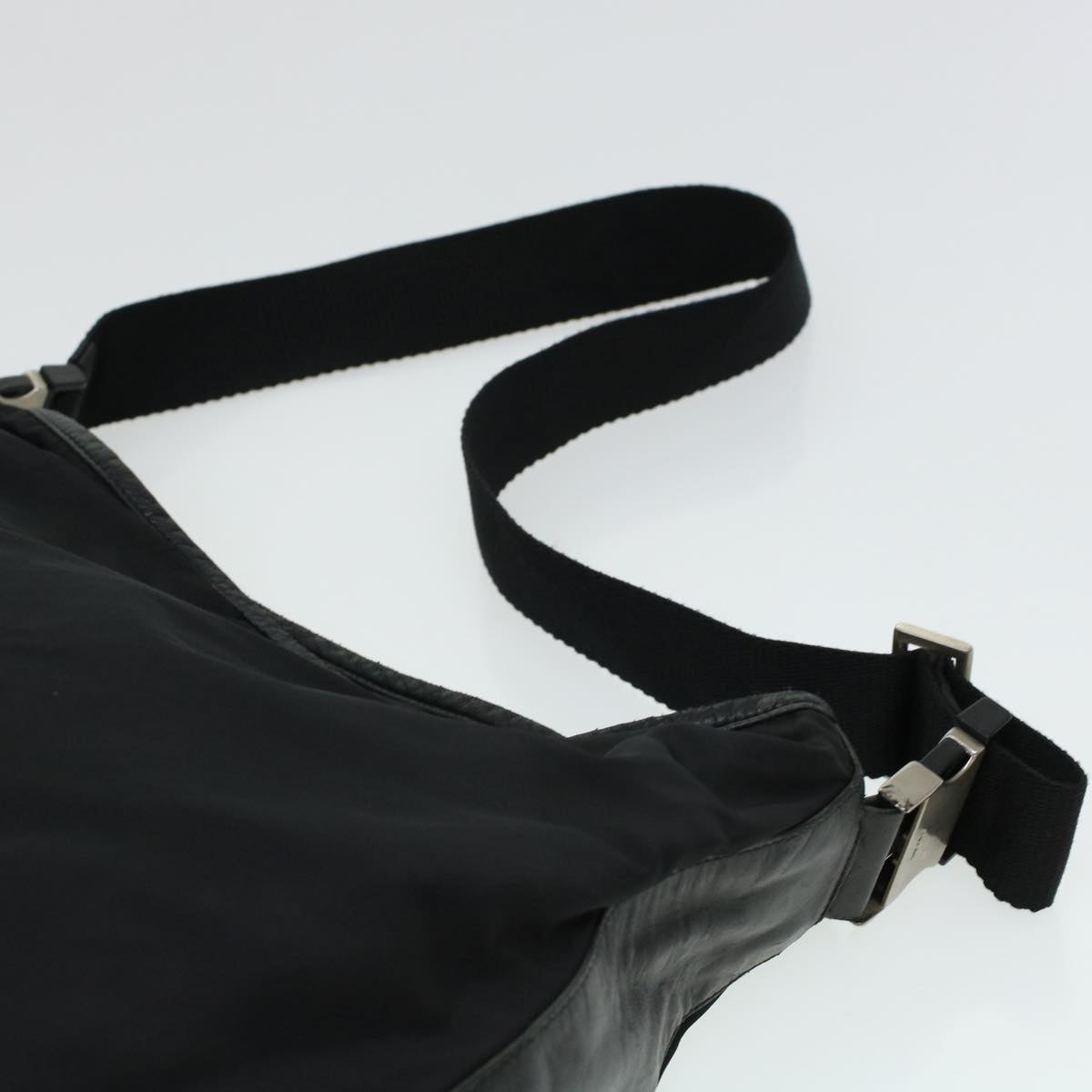 PRADA Shoulder Bag Nylon Black  ki3007