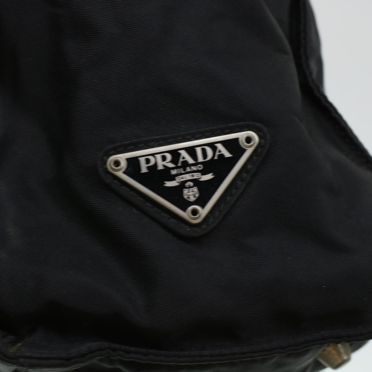 PRADA Tote Bag Nylon Black  ki3022