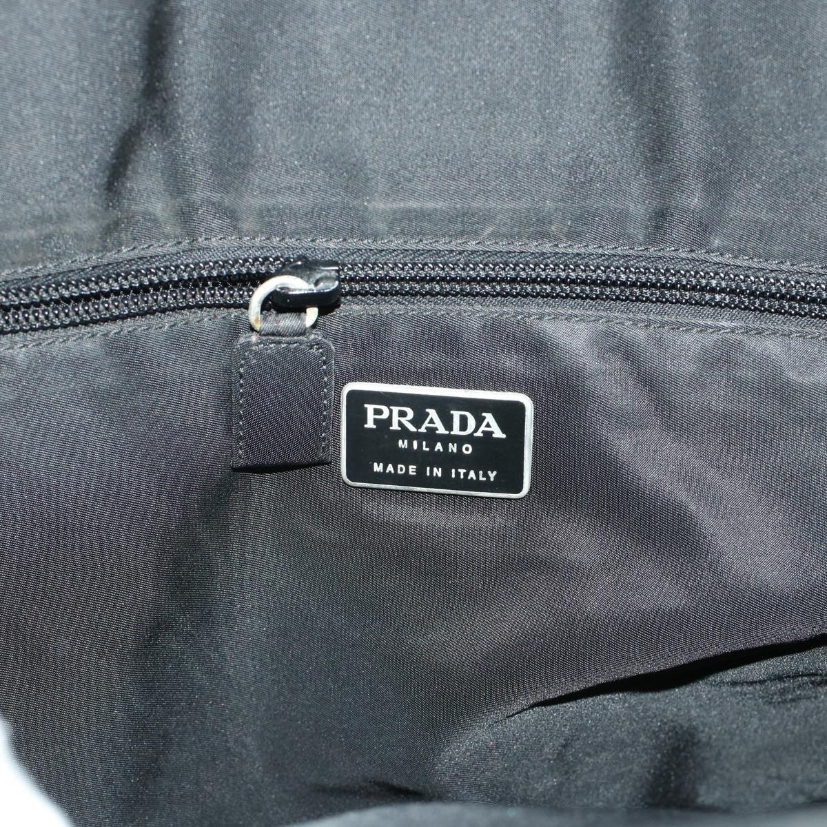 PRADA Tote Bag Nylon Black  ki3022