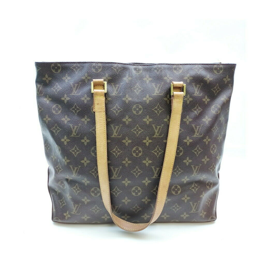 Louis Vuitton Cabas Mezzo Brown Monogram Tote Bag