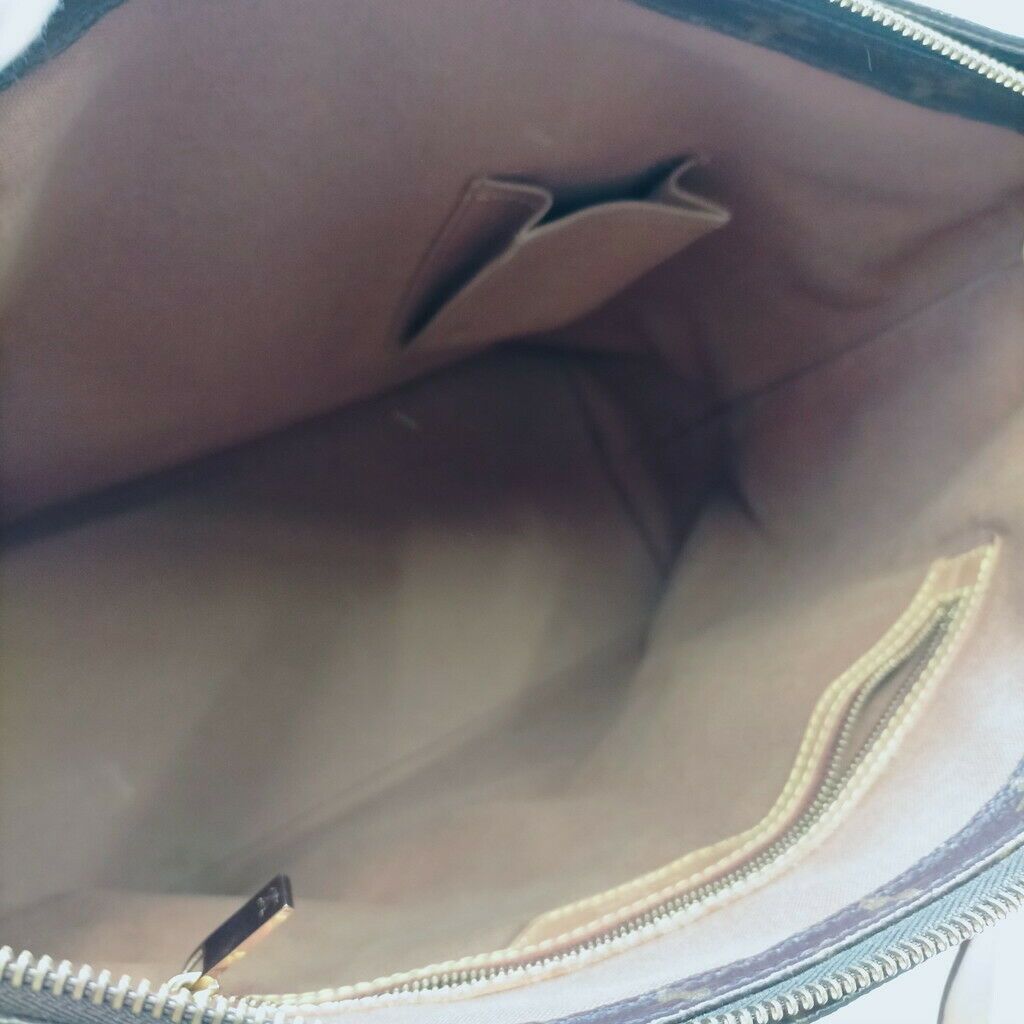 Louis Vuitton Cabas Mezzo Brown Monogram Tote Bag