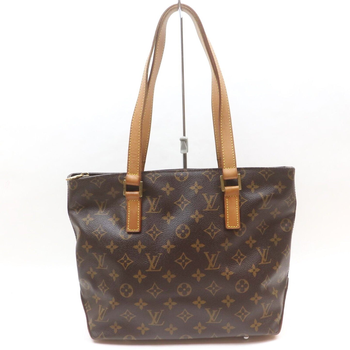 Louis Vuitton Cabas Piano Browns Monogram Tote Bag