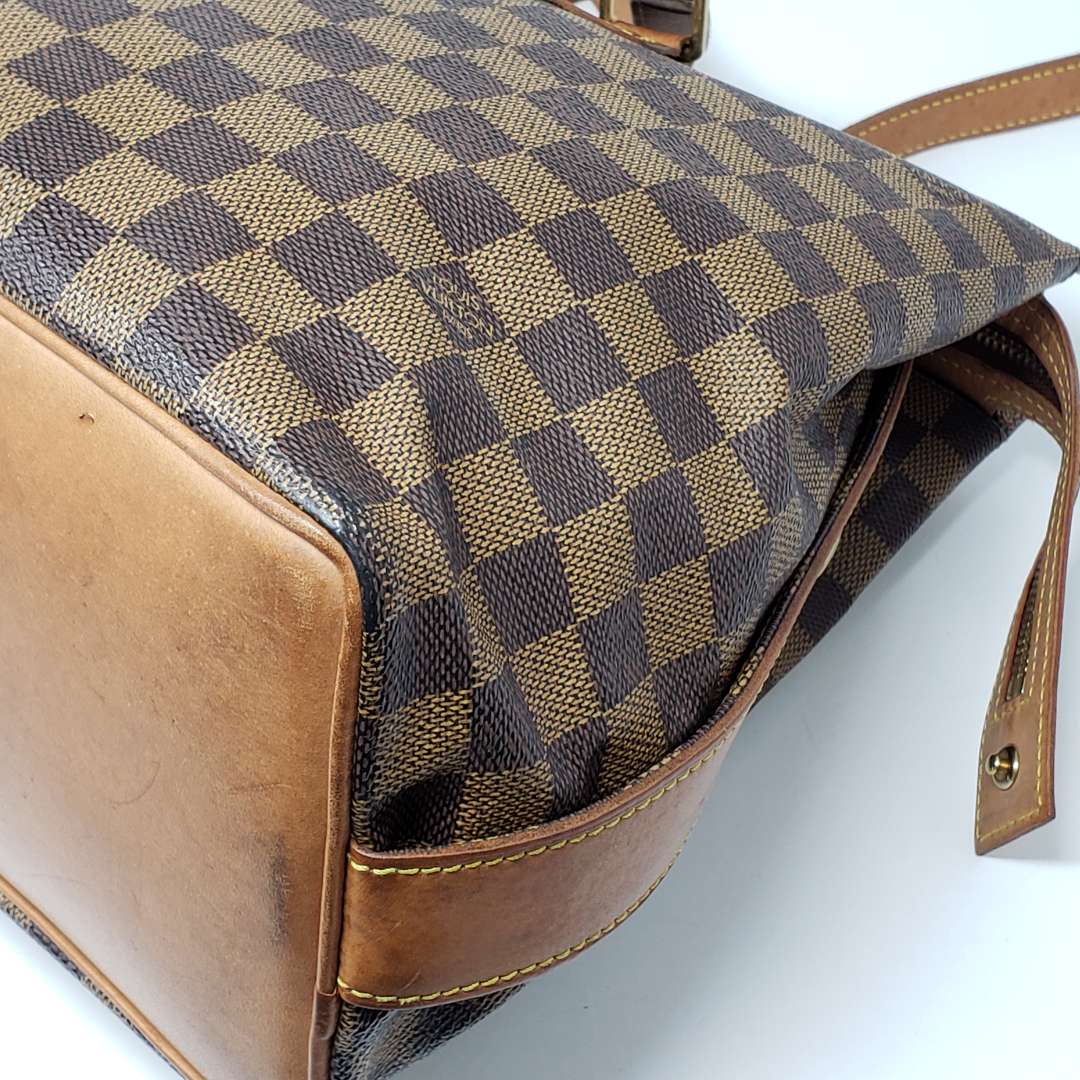 Louis Vuitton Damier Ebeme Columbine Tote Bag