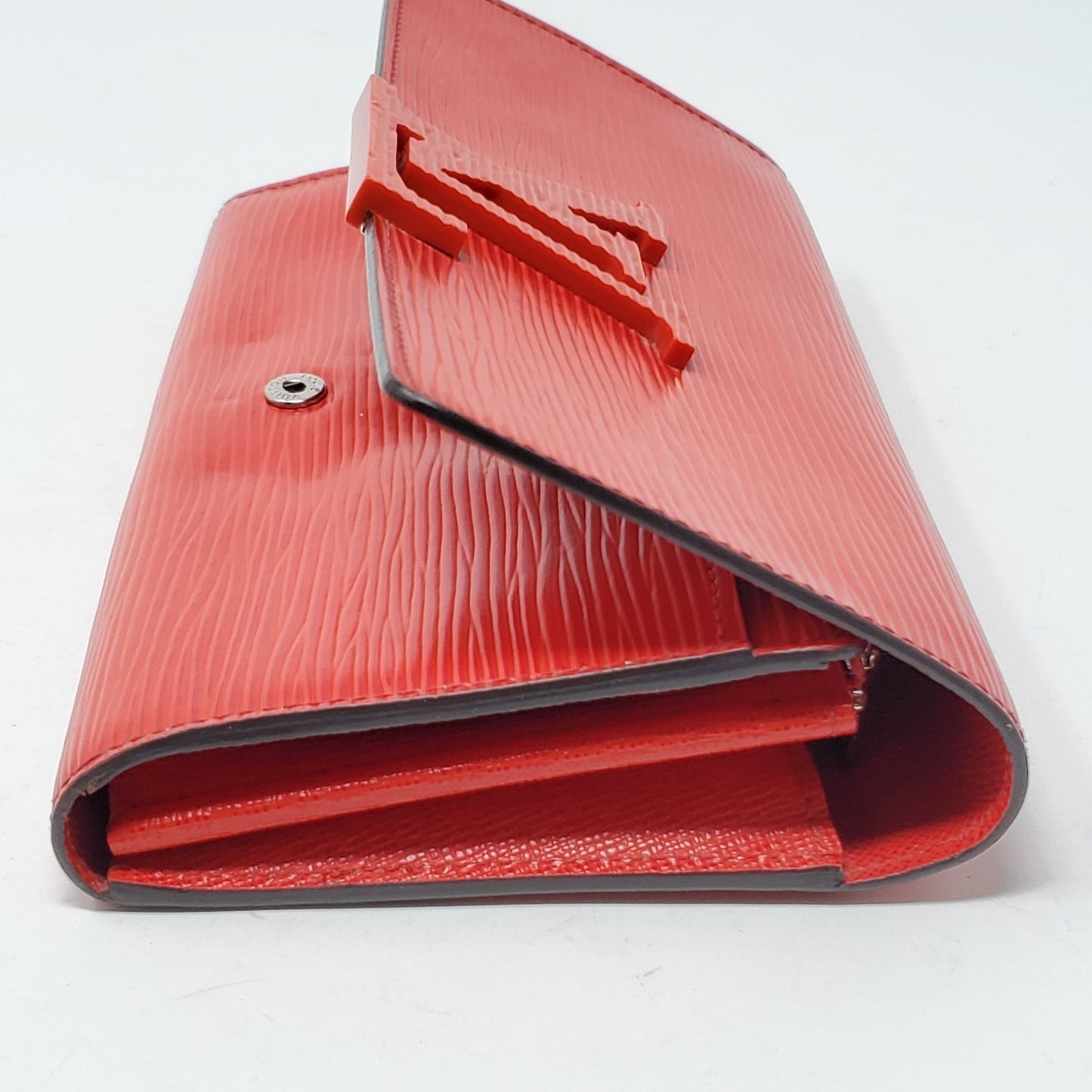 Louis Vuitton Epi Leather Red Bifold Wallet