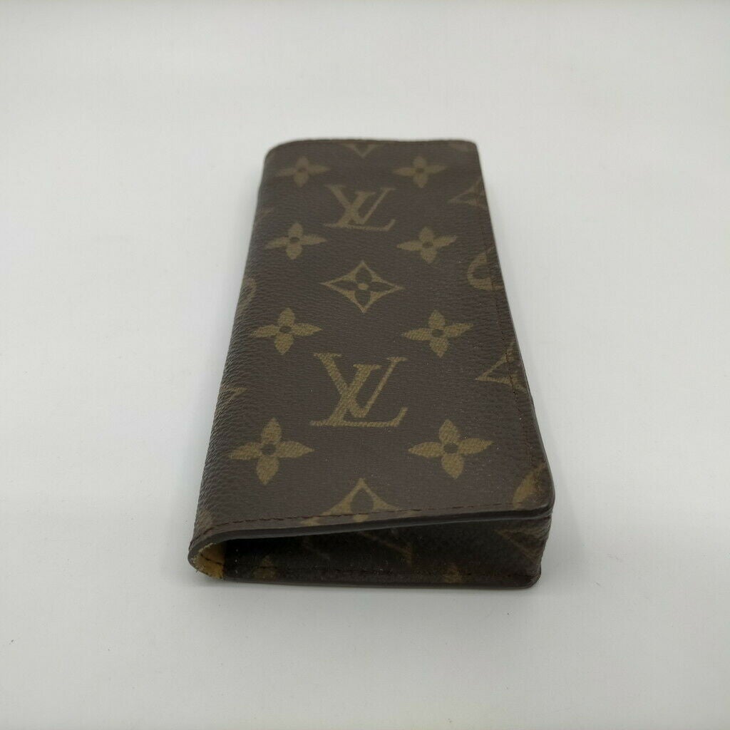 Louis Vuitton Eye Glasses Case Etui Lunette Monogram Wallet