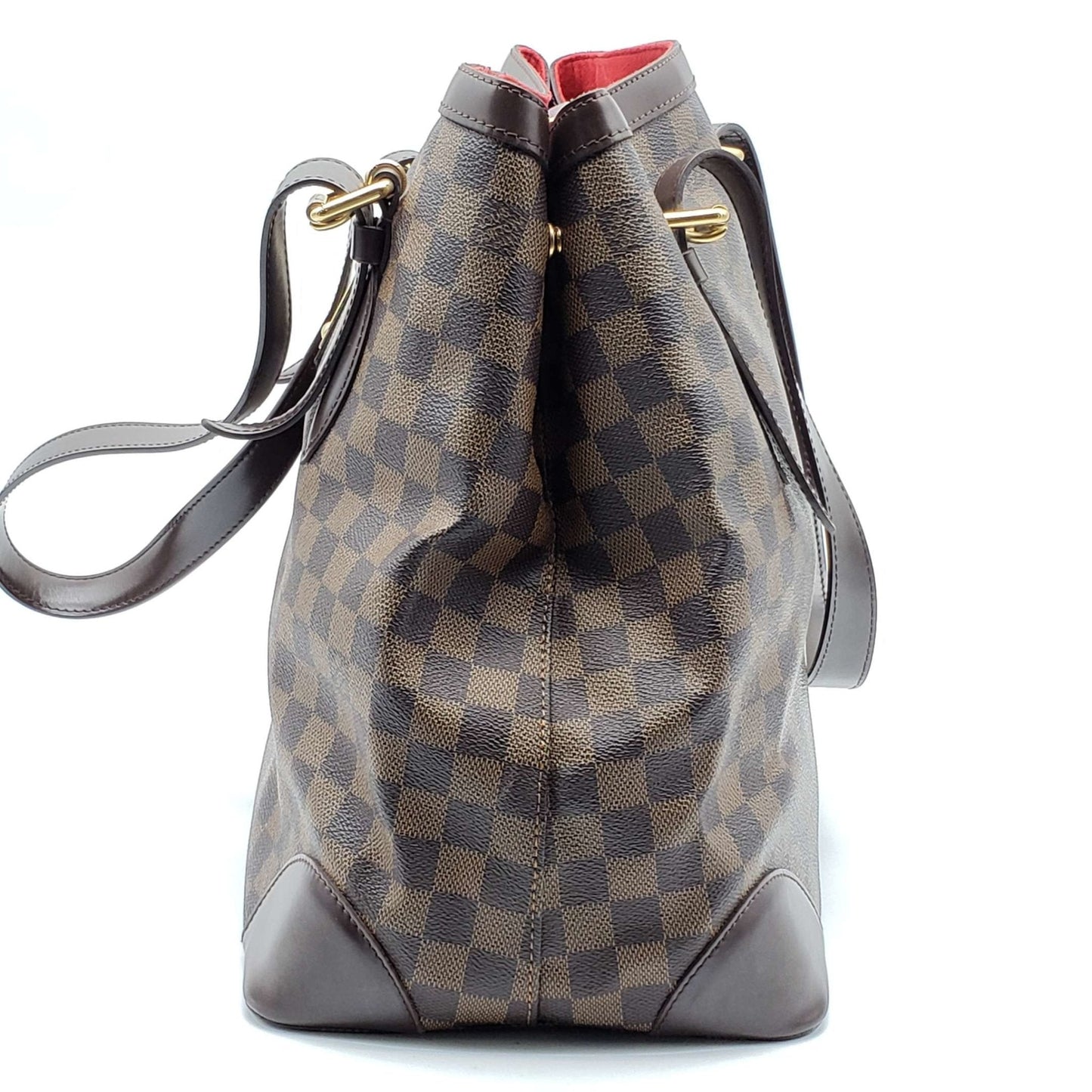 Louis Vuitton Hampstead MM Damier Ebene Tote Bag