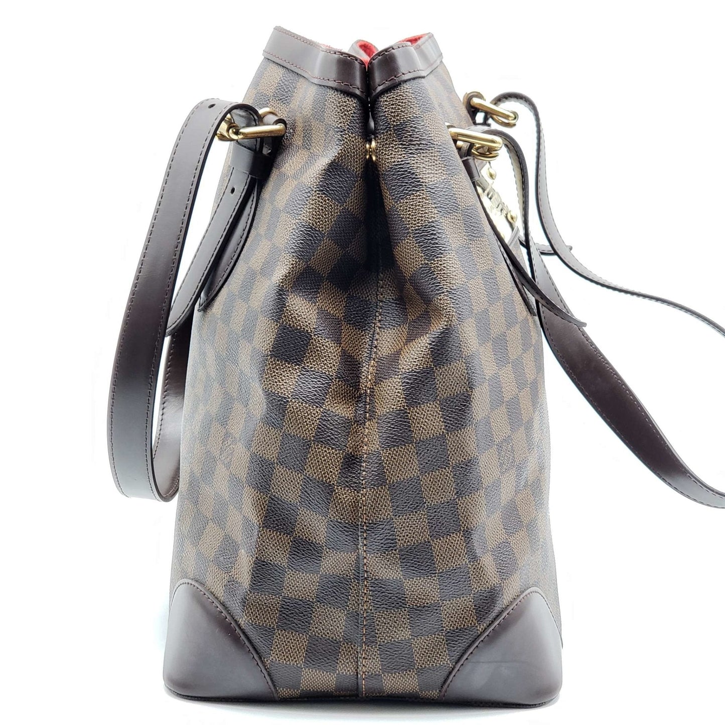 Louis Vuitton Hampstead MM Damier Ebene Tote Bag