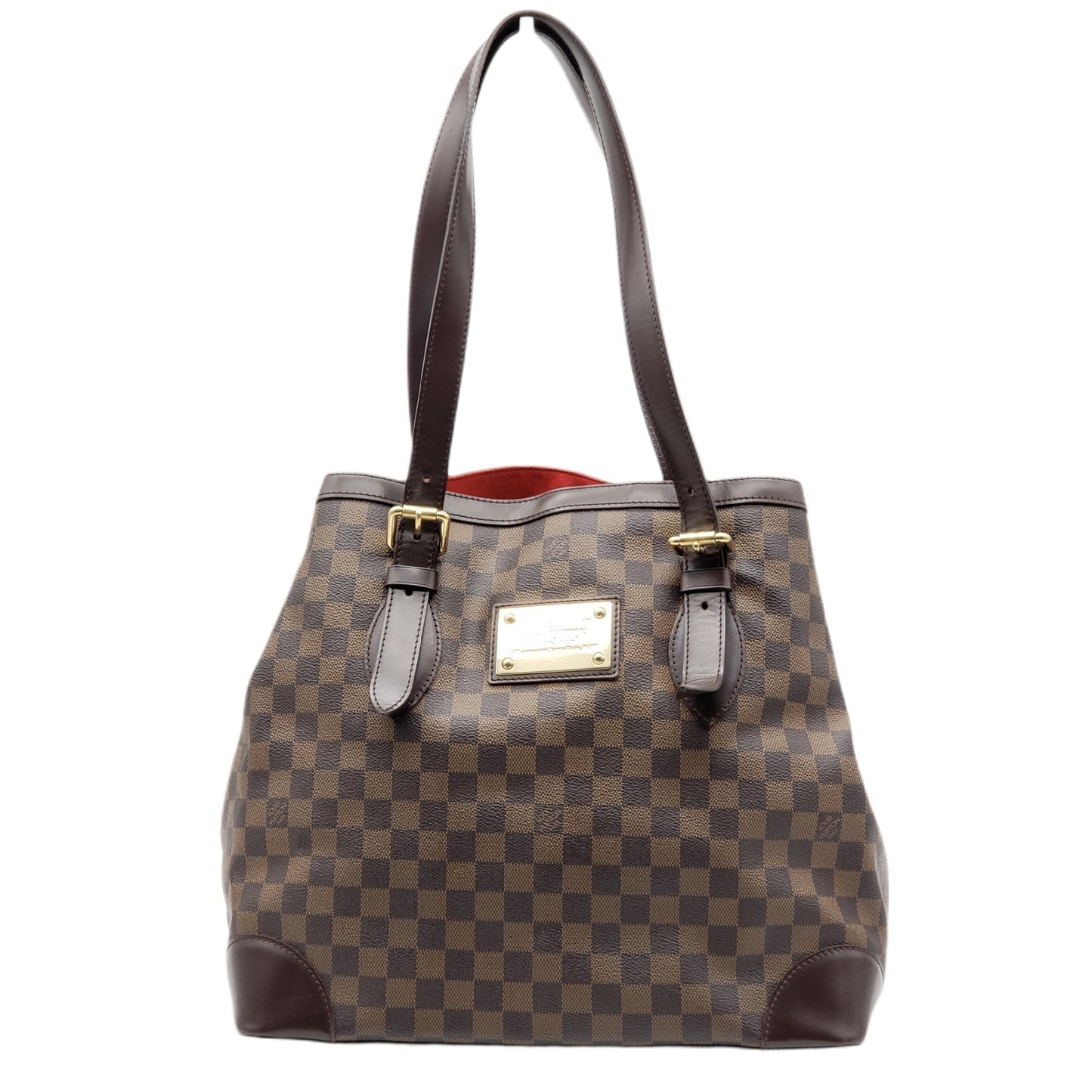 Louis Vuitton Hampstead MM Damier Ebene Tote Bag