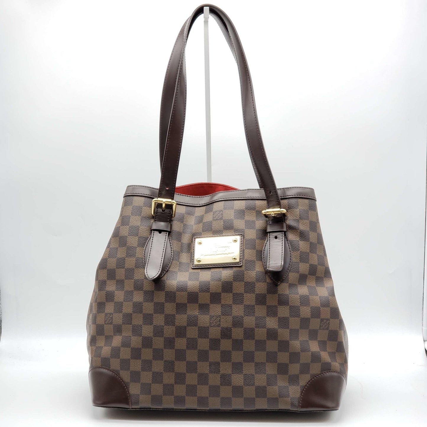 Louis Vuitton Hampstead MM Damier Ebene Tote Bag