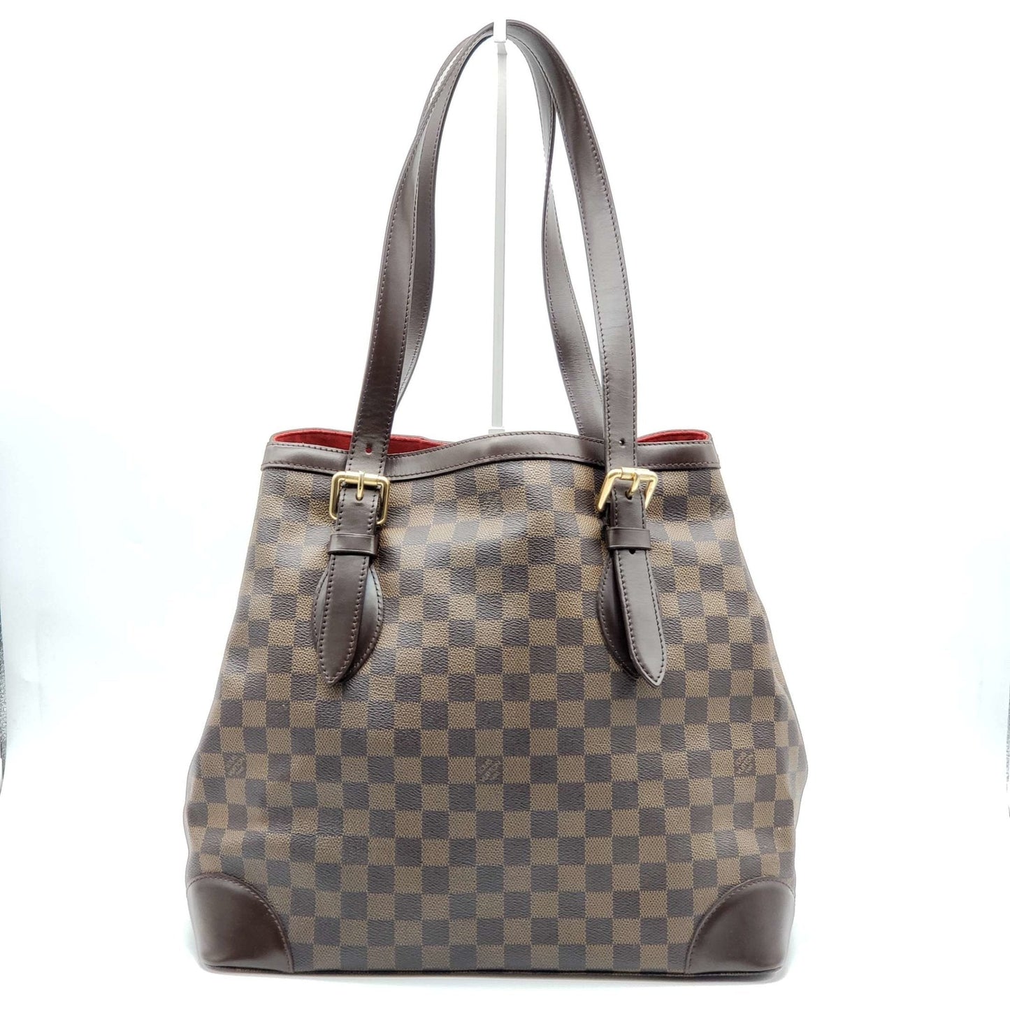 Louis Vuitton Hampstead MM Damier Ebene Tote Bag