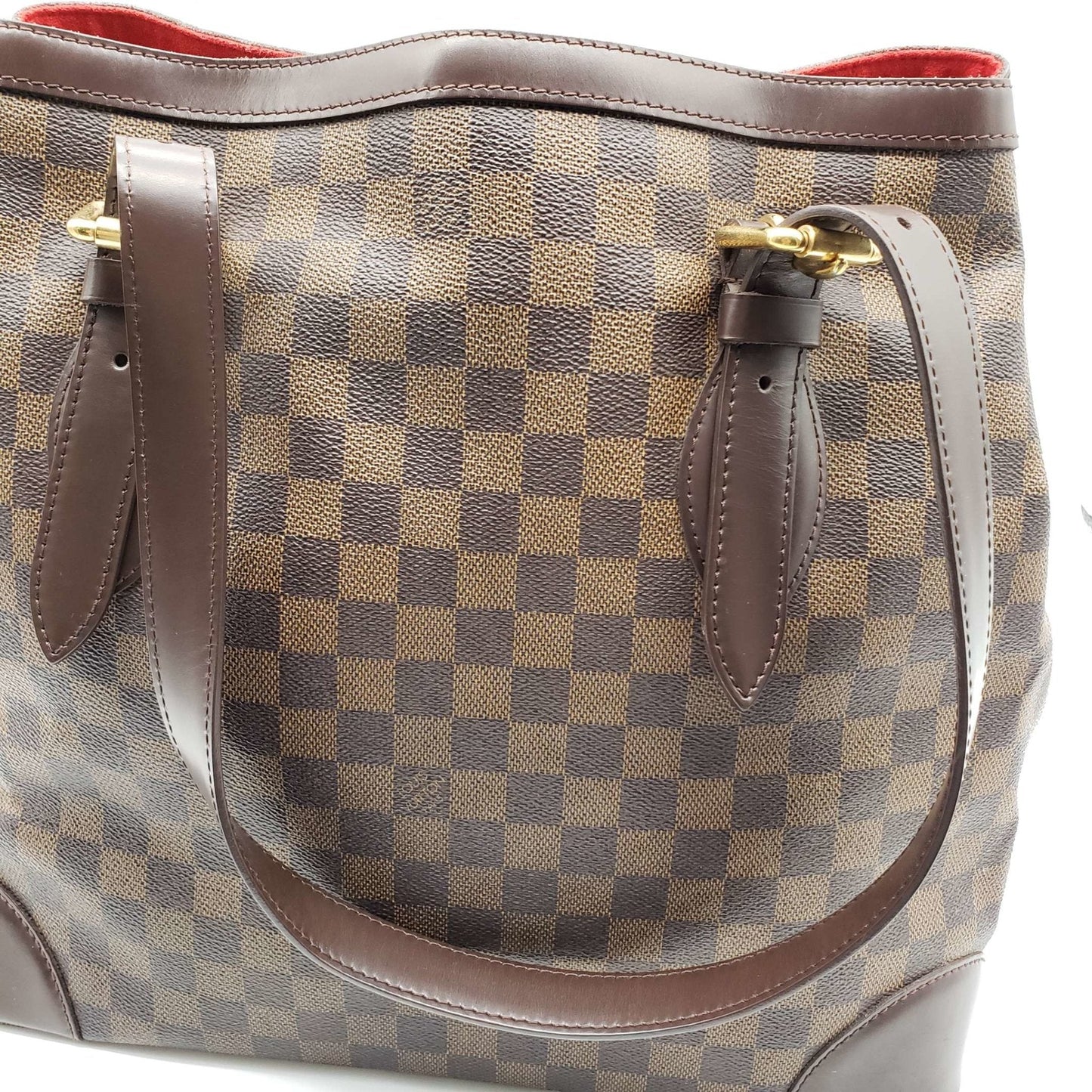 Louis Vuitton Hampstead MM Damier Ebene Tote Bag