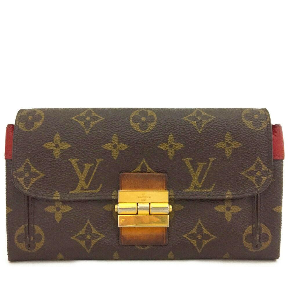 Louis Vuitton Monogram Portefeiulle Elysee Long Bifold Wallet