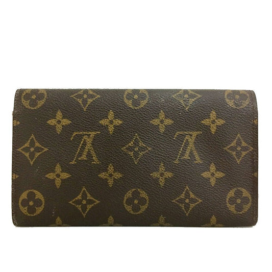 Louis Vuitton Monogram Portefeiulle Sarah Long Bifold Wallet