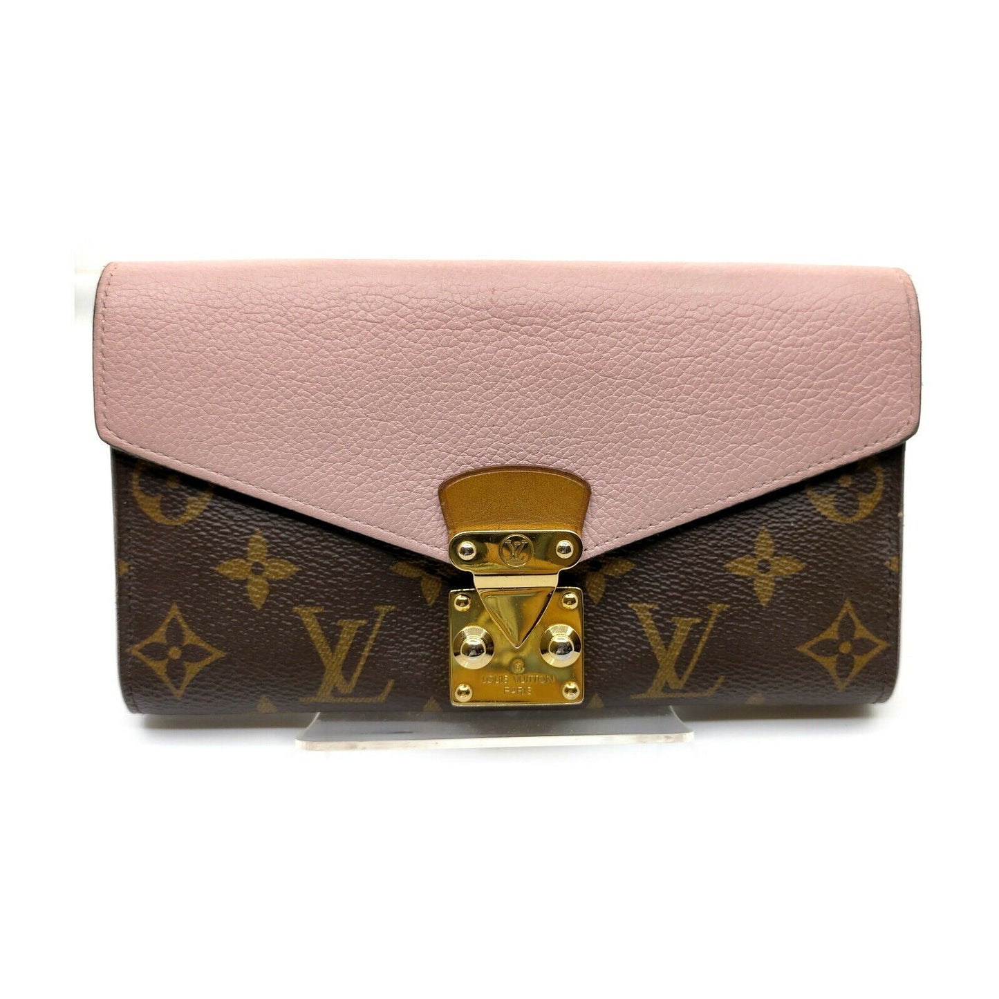 Louis Vuitton Pallas Pink Monogram Bifold Wallet