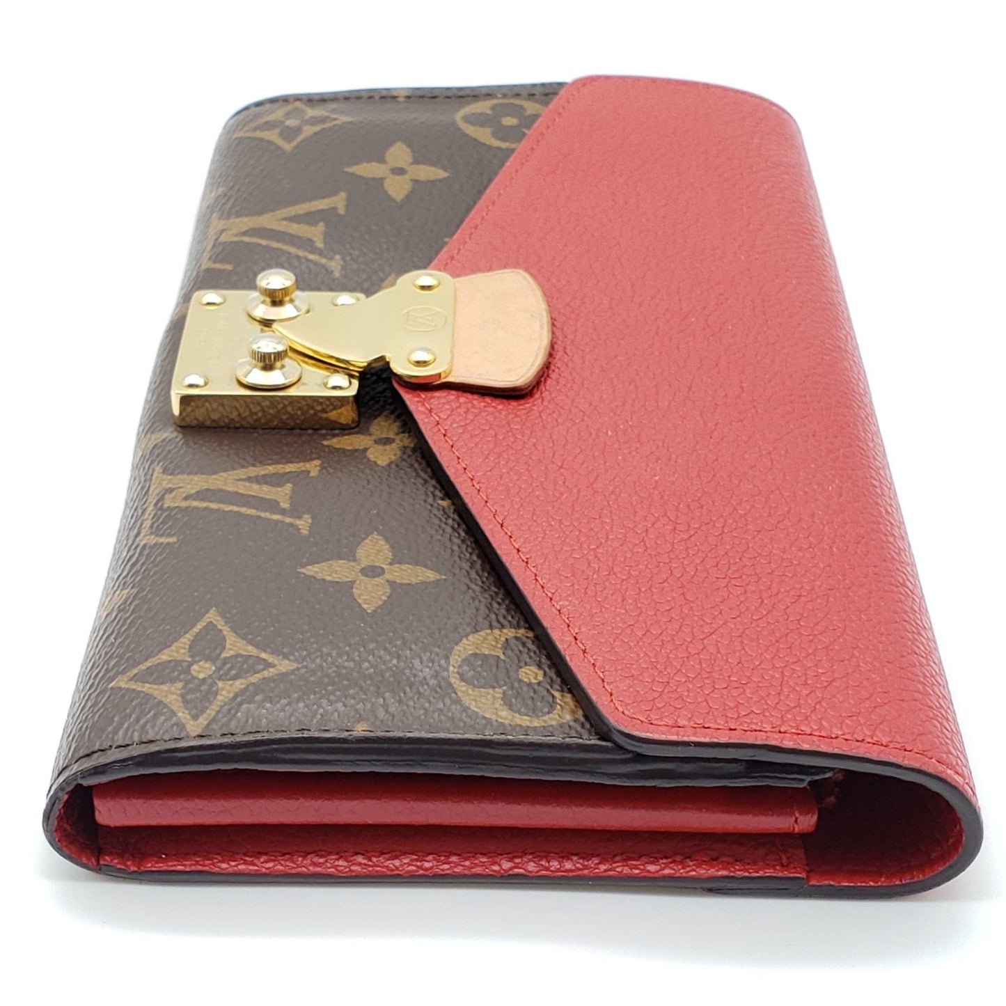 Louis Vuitton Pallas Red Bifold Wallet