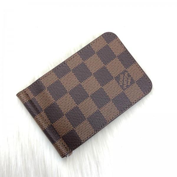 Louis Vuitton Pince Wallet Damier Ebene Brown