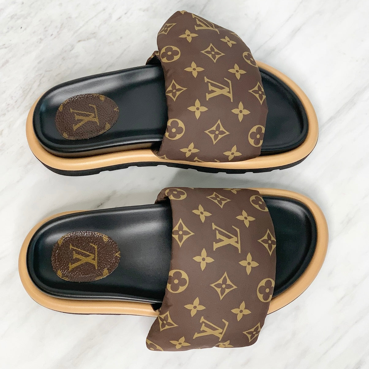 Louis Vuitton Pool Pillow Comfort Mules