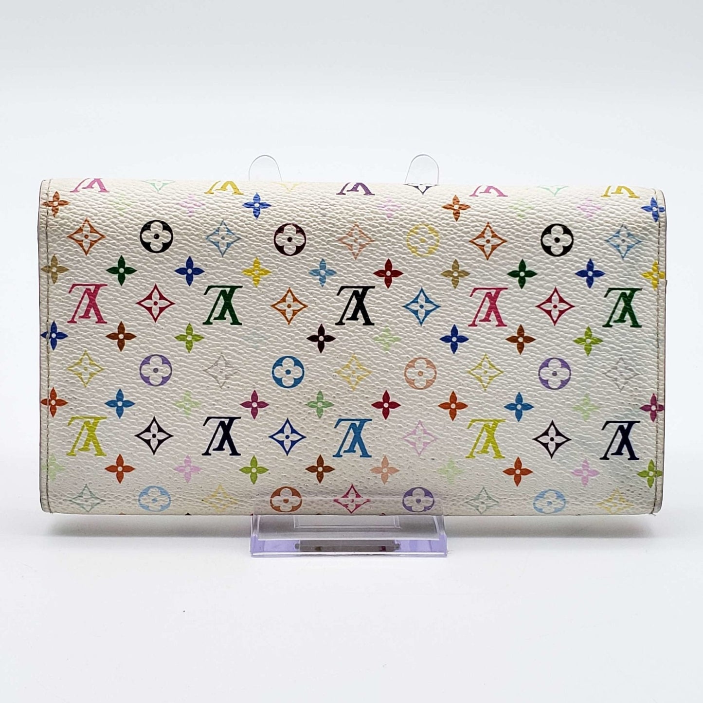 Louis Vuitton Sarah Multicolor Bifold Monogram Wallet