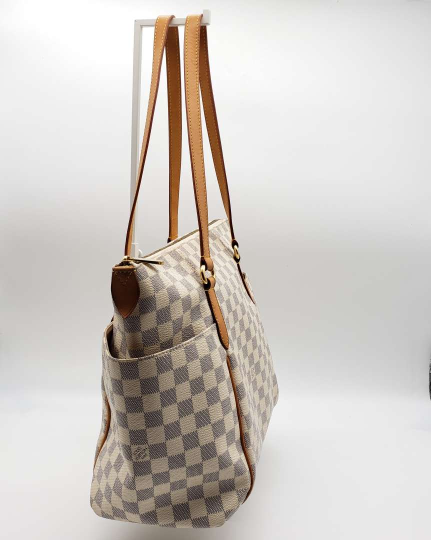 Louis Vuitton Totally MM Damier Azur Tote Bag