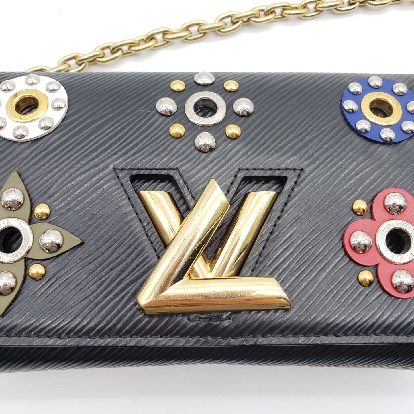 Louis Vuitton Twist Wallet on Chain Shoulder Bag